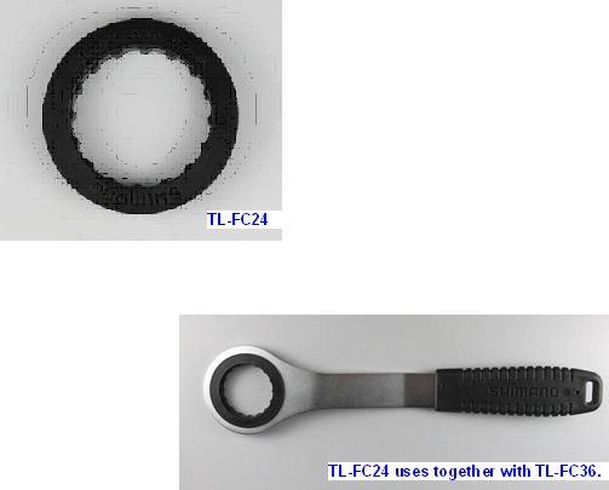 Shimano Crank Adapter Montagesleutel Tl-fc24 - Zwart