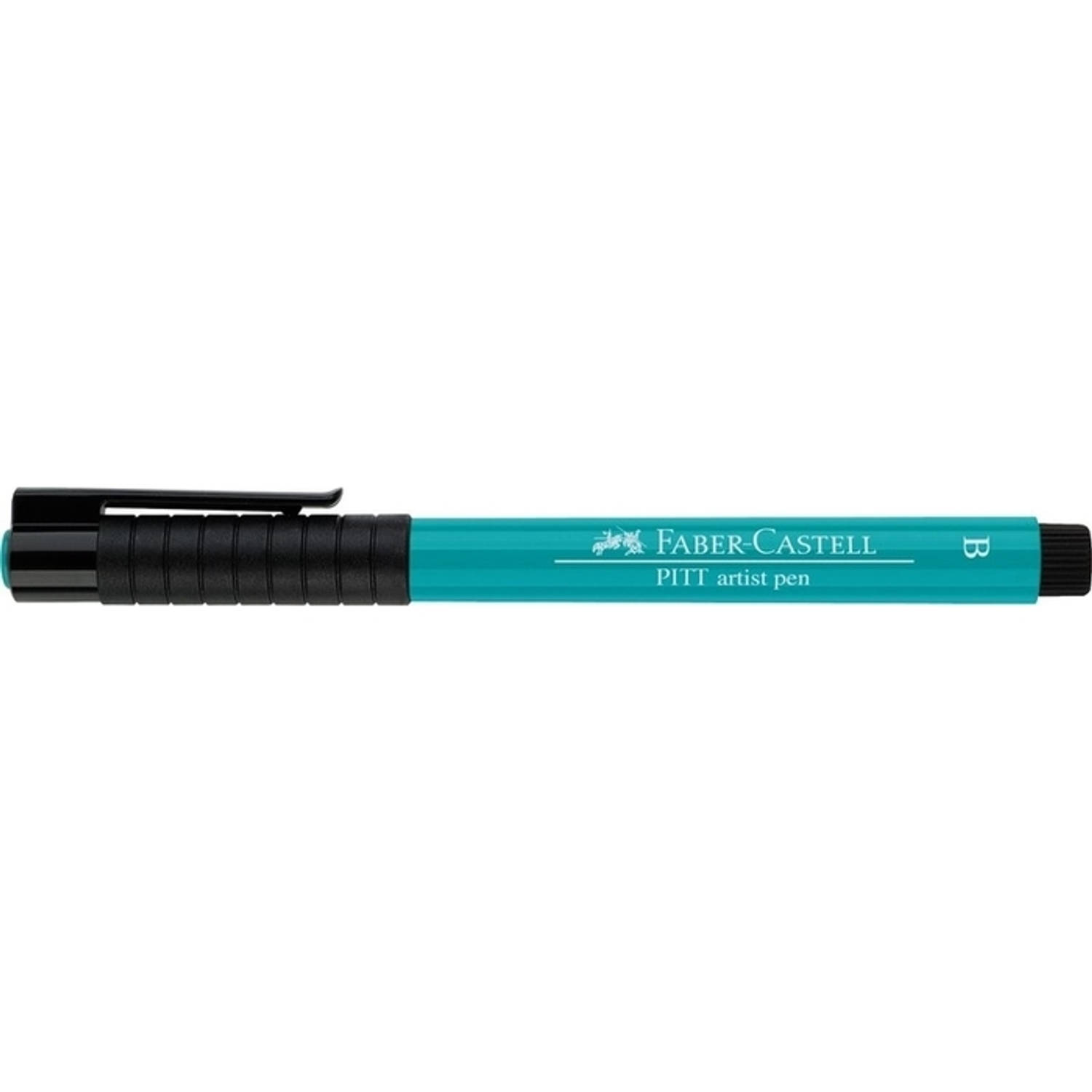 Faber Castell Tekenstift Faber-castell Pitt Artist Pen Brush 156 Kobalt - Groen