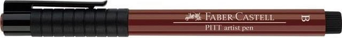 Faber Castell Tekenstift Faber-castell Pitt Artist Pen Brush 192 Indisch - Rood