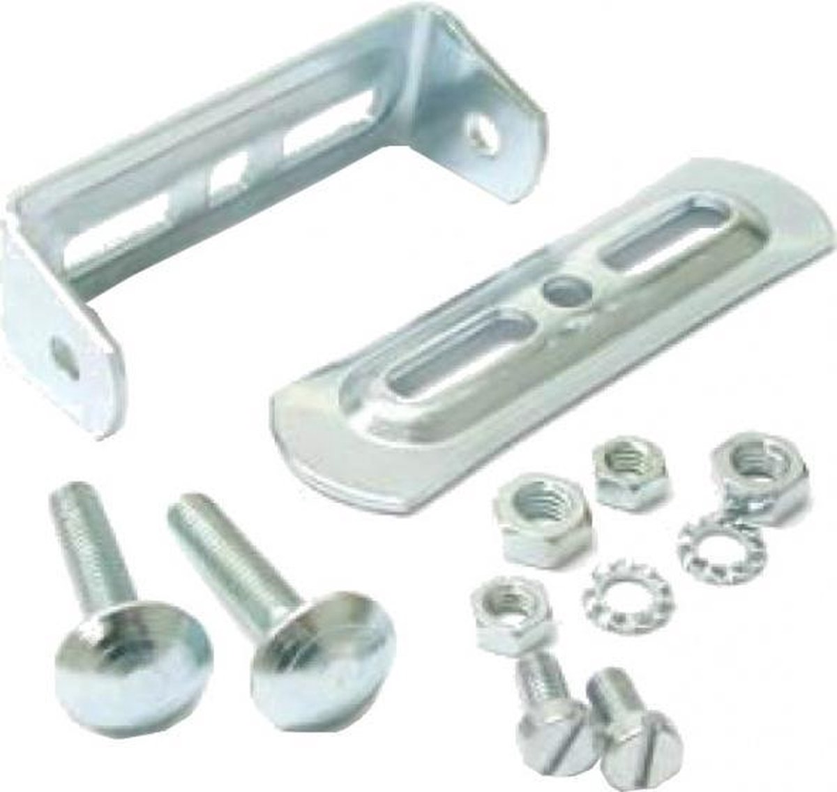 Steco Universeel Bagagedrager-montuur Staal Zilver - Silver