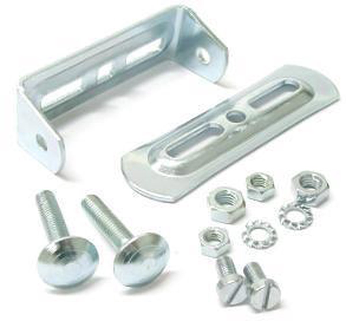 Steco Universeel Bagagedrager-montuur Staal Zilver - Silver