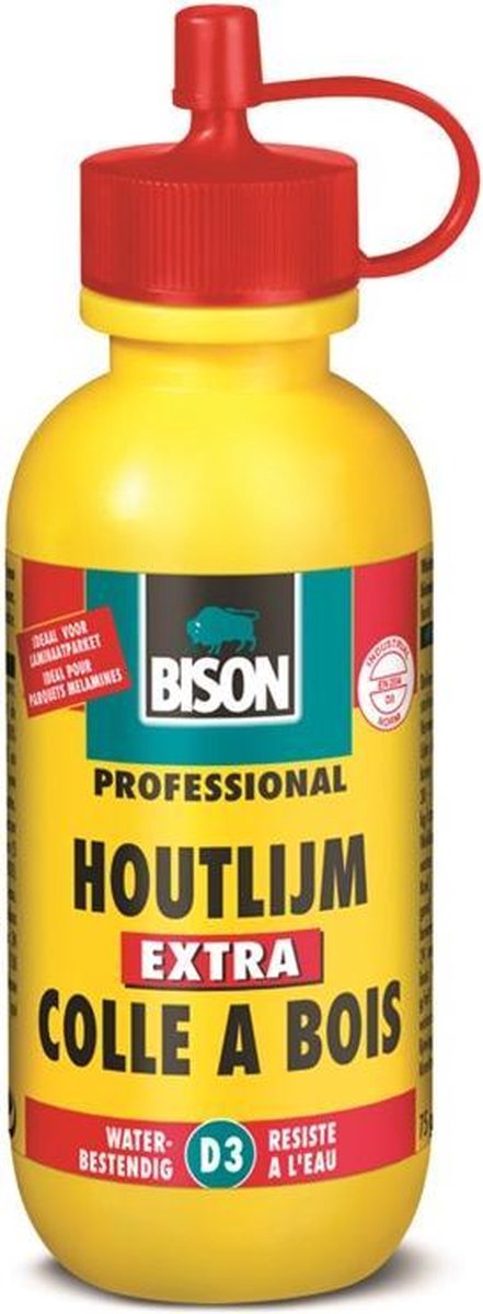 Bison Houtijm Extra 75 Gram Flacon