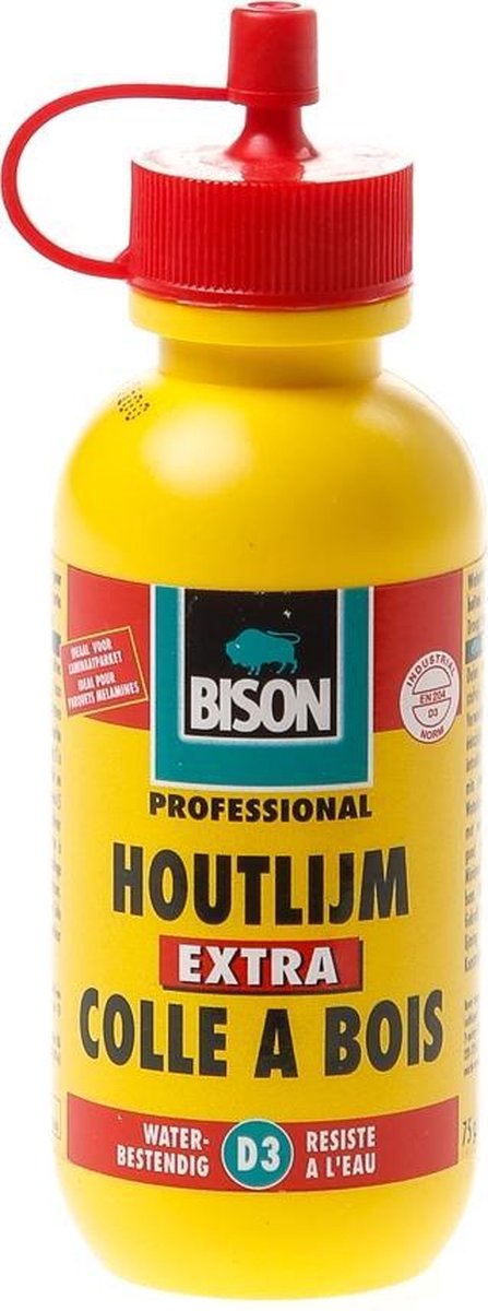 Bison Houtijm Extra 75 Gram Flacon