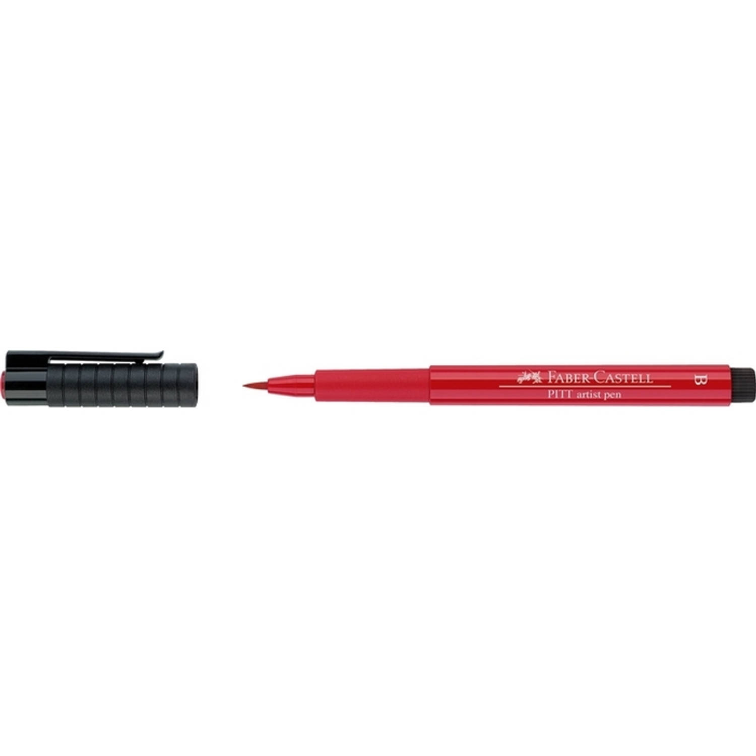 Faber Castell Tekenstift Faber-castell Pitt Artist Pen Brush 219 Diep Scharlaken - Rood