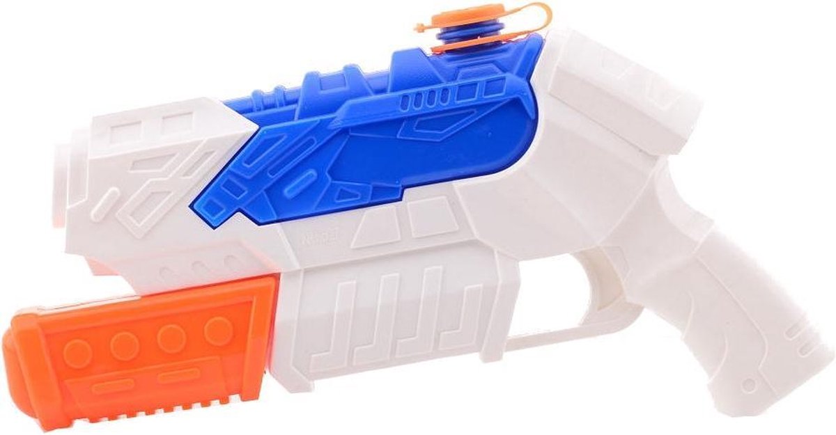 Johntoy Aqua Fun Space Waterpistool/blauw/oranje 27 Cm - Wit