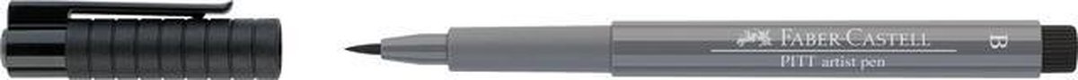 Faber Castell Tekenstift Faber-castell Pitt Artist Pen Brush 233 Koud Iv - Grijs
