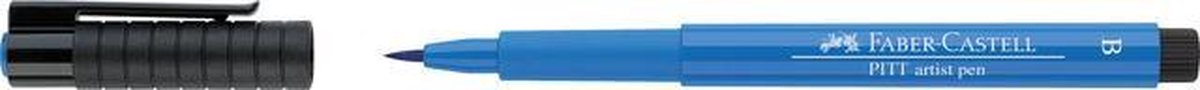 Faber Castell Tekenstift Faber-castell Pitt Artist Pen Brush 110 Phthalo - Blauw