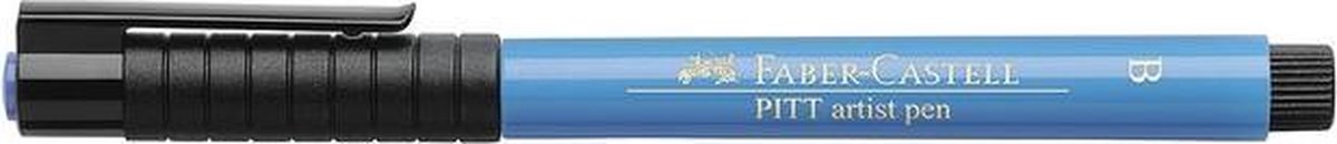 Faber Castell Tekenstift Faber-castell Pitt Artist Pen Brush 110 Phthalo - Blauw