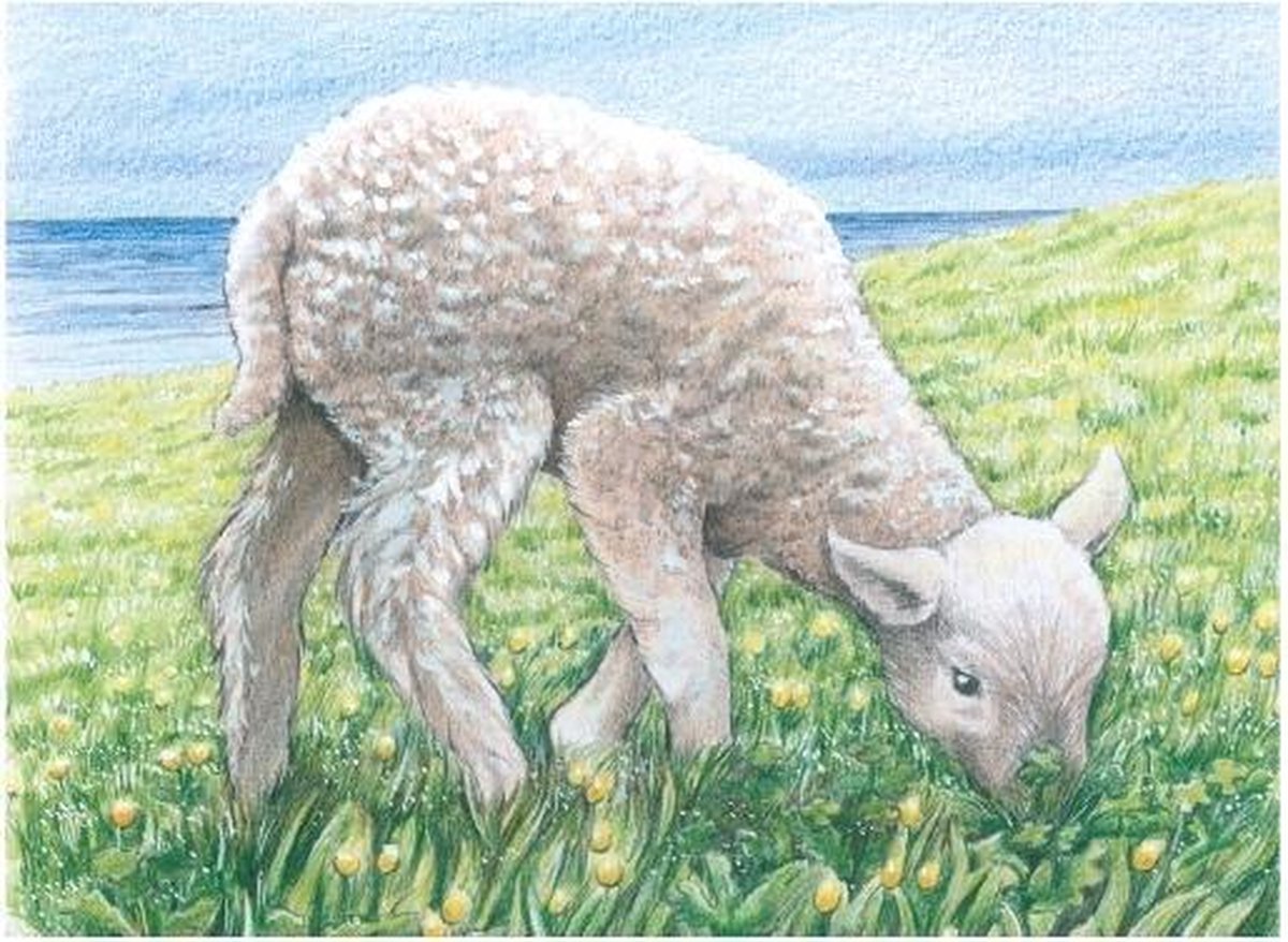 Goki Houten Blokpuzzel Boerderijdieren