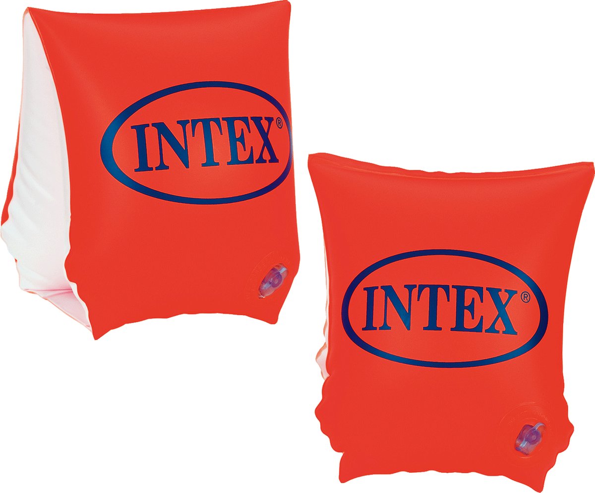Intex Zwemvleugeltjes Deluxe Armbands 18 T/m 30 Kg - Oranje