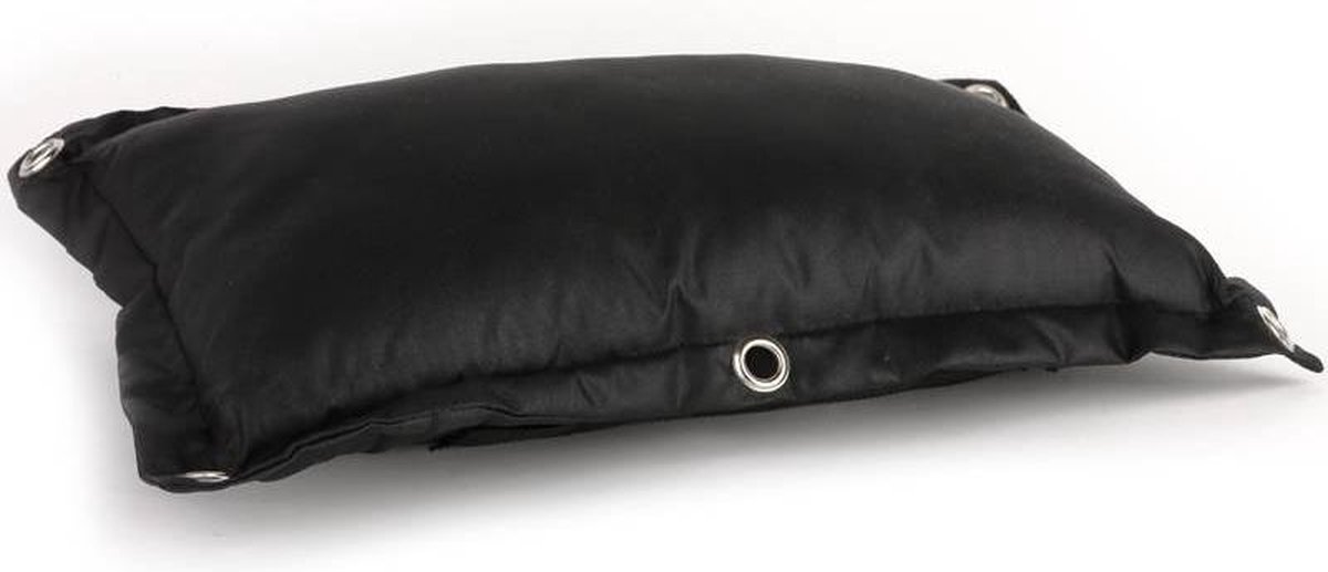 Niet verkeerd Bagagedragerkussen Fat 35 Cm - Zwart