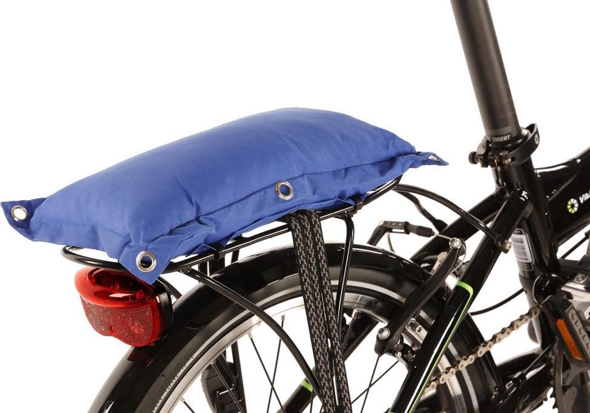 Niet verkeerd Bagagedragerkussen Fat Roze 35 Cm - Blauw