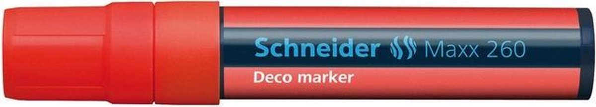 Schneider Electric Krijtmarker Maxx 260 - Rood