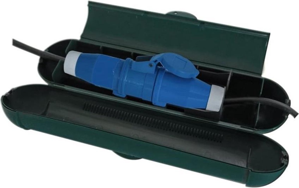 Universeel Proplus Veiligheidsbox Voor Cee Stekkerverbindingen 36 Cm - Zwart