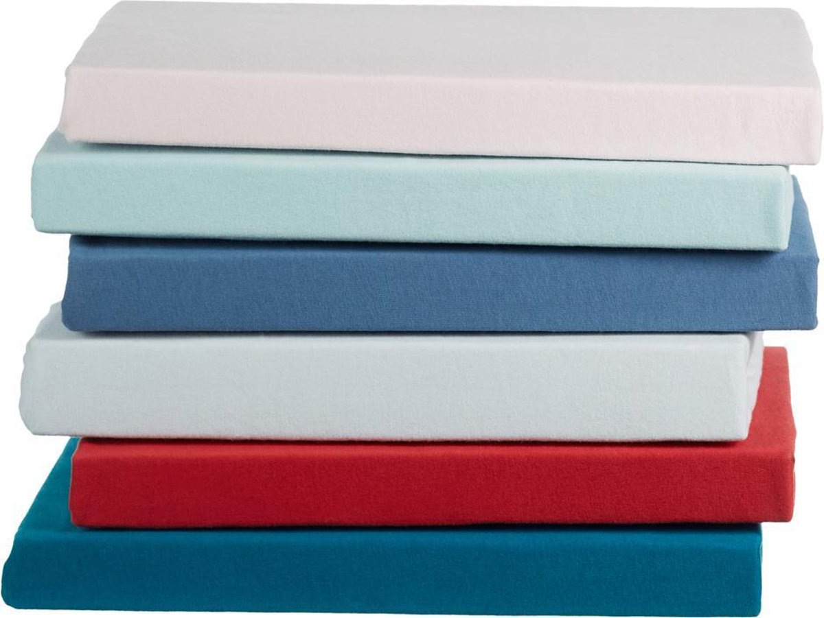 Beddinghouse Jersey Hoeslaken - 2-persoons (120x200/220 Cm) - Wit
