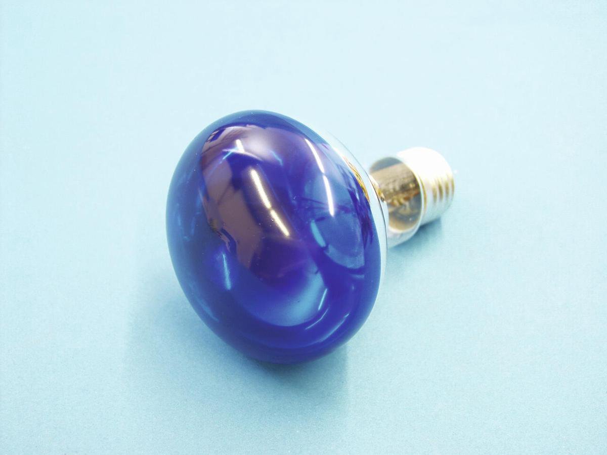 Omnilux R80 230V 60W E-27 reflectorlamp blauw