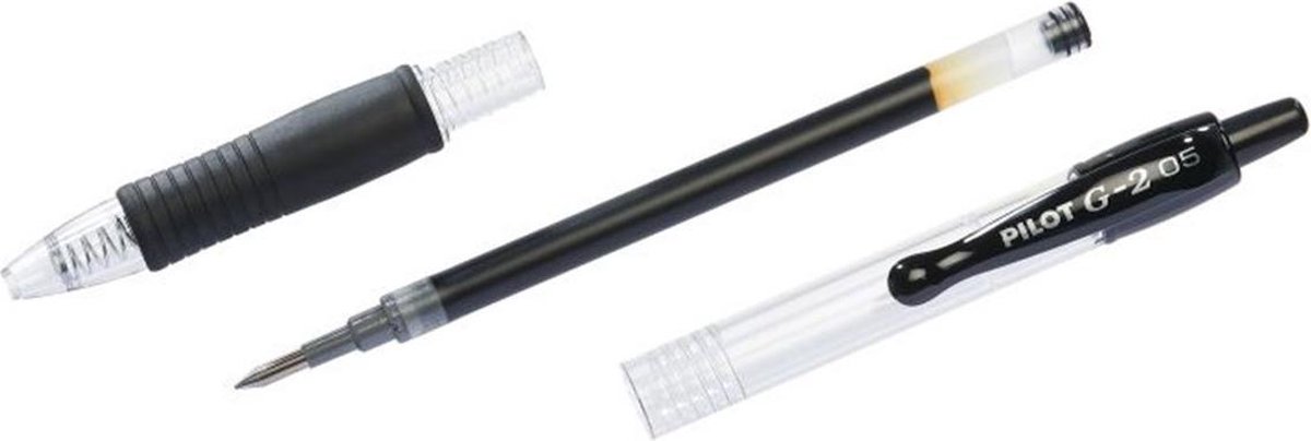 Pilot Roller Intrekbare Gelpen G-2 - Zwart
