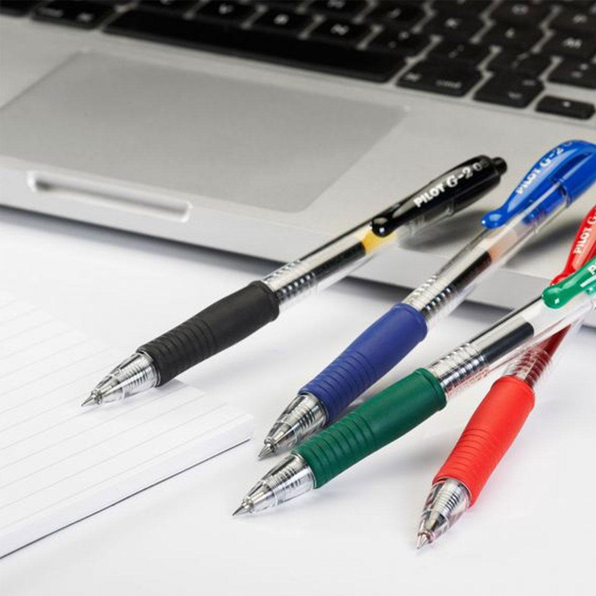 Pilot Roller Intrekbare Gelpen G-2 - Zwart