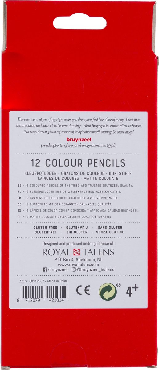 Bruynzeel Kleurpotloden - 12 Stuks