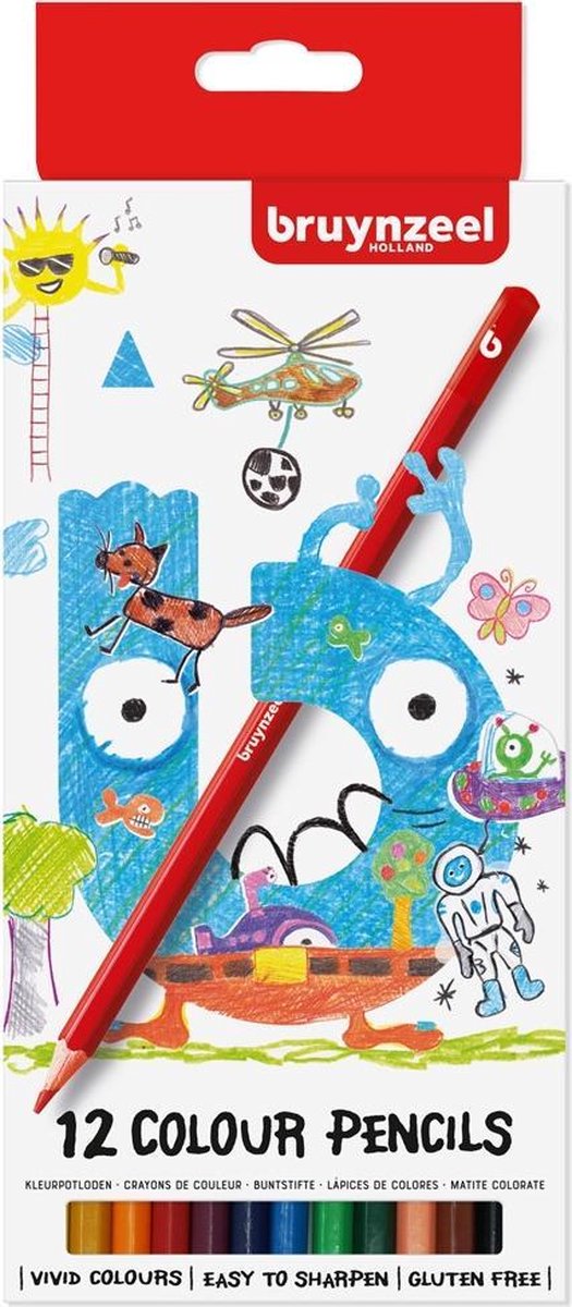 Bruynzeel Kleurpotloden - 12 Stuks