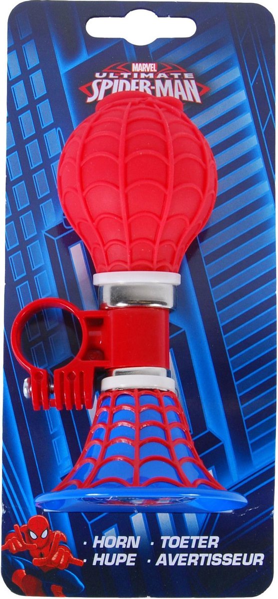 Marvel Fietstoeter Spider-man 13 Cm/ - Rood