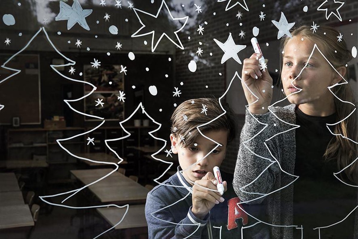 Edding Krijtmarker E-4095 - Wit