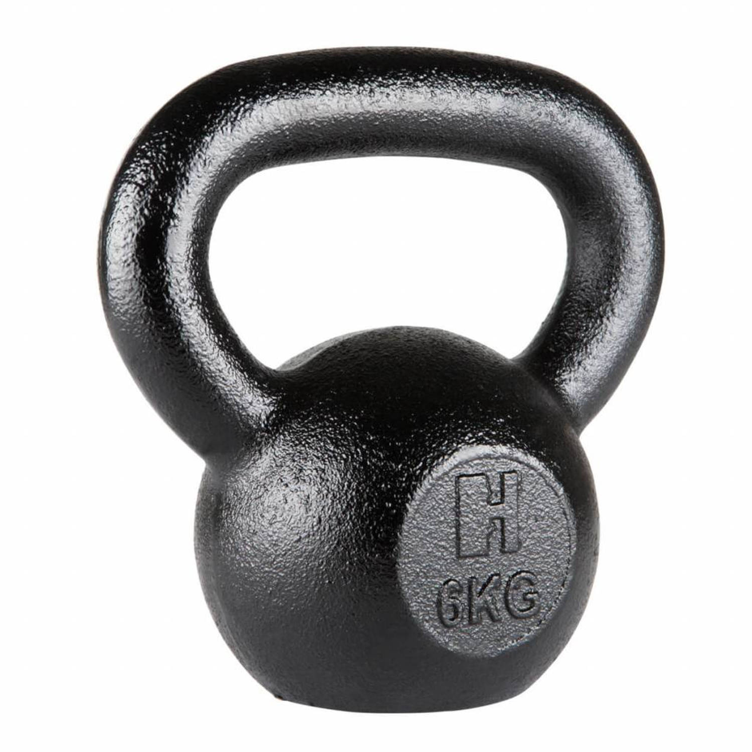 HAMMER - Kettlebell - Gietijzer - Met Logo - Per Stuk - 6 Kg