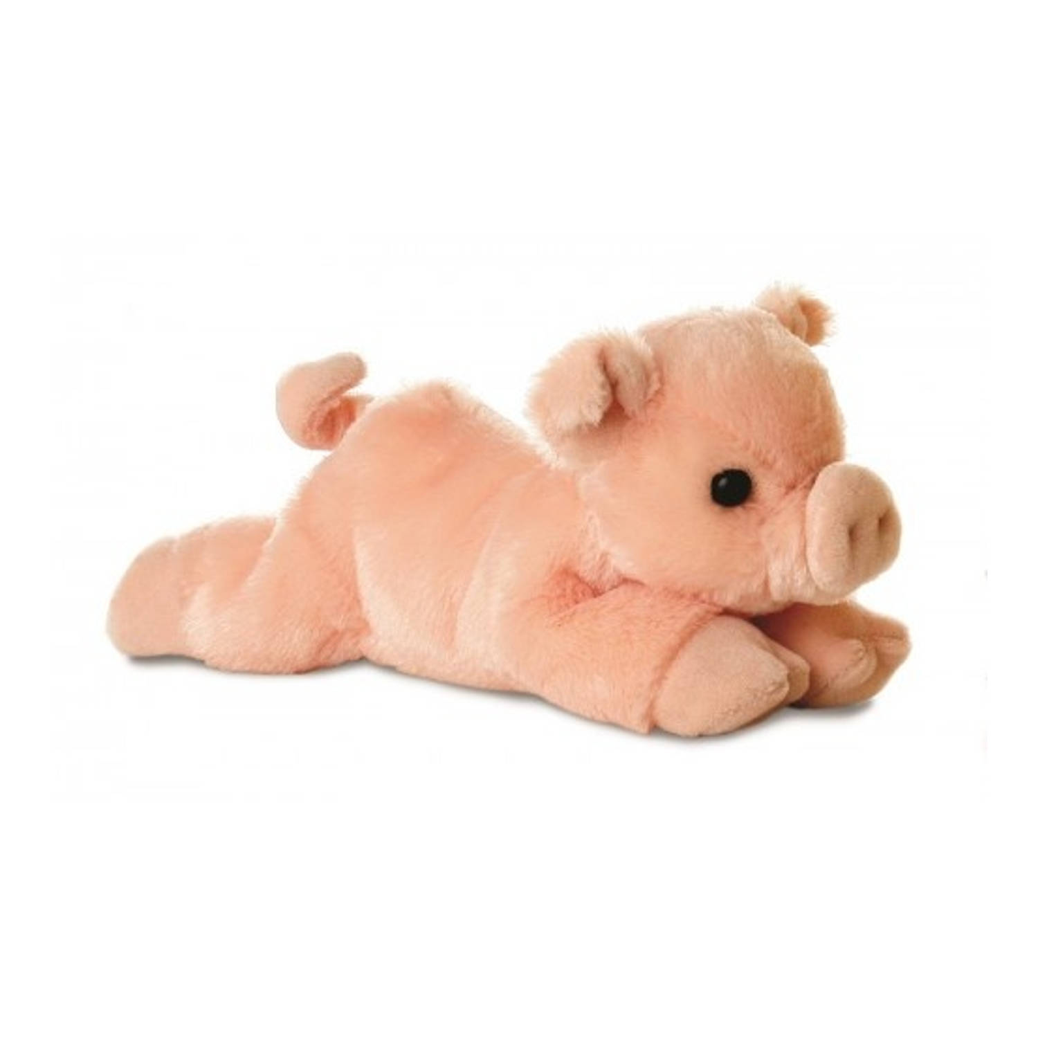 Aurora Knuffel Mini Flopsie Percy Varken 20.5 Cm - Roze