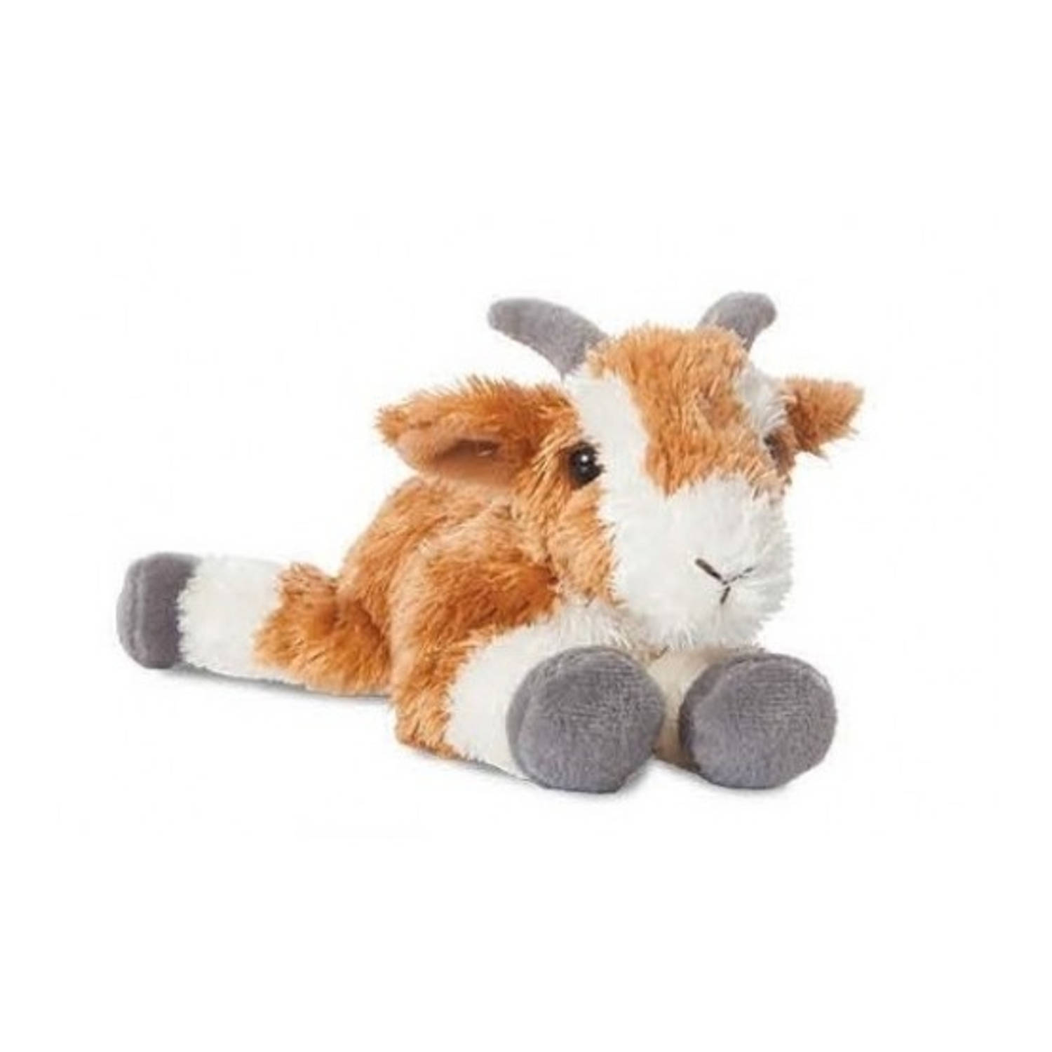 Aurora Knuffel Mini Flopsie Geit Gevlekt 20,5 Cm - Bruin