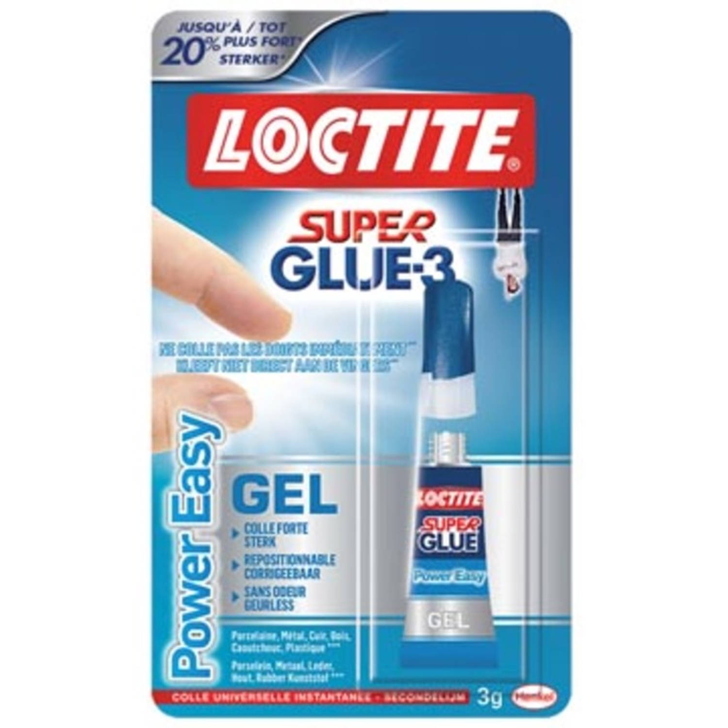 Loctite Secondelijm Power Easy 3 G