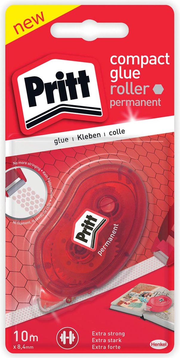 Pritt Lijmroller Compact Permanent, Op Blister