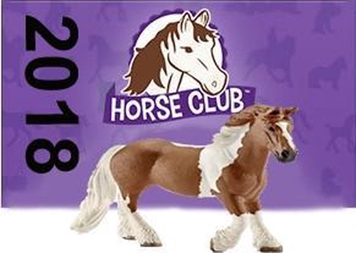 Schleich Holstein Veulen - Speelfiguur Horse Club -13860 - Wit