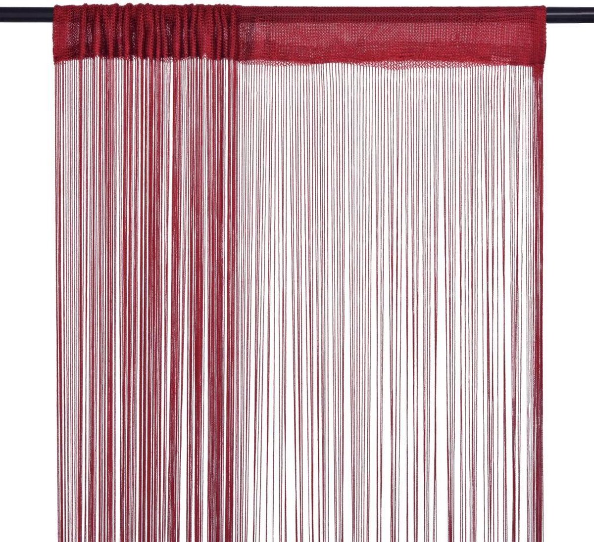 Vidaxl Dradengordijnen 100x250 Cm Wijn 2 St - Rood