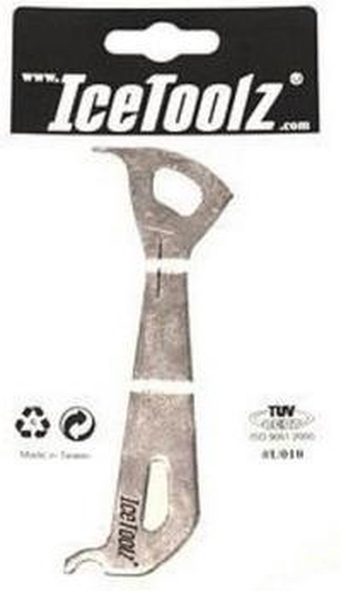 Icetoolz Slijtagemeter 12,5 Cm Rvs Zilver - Silver