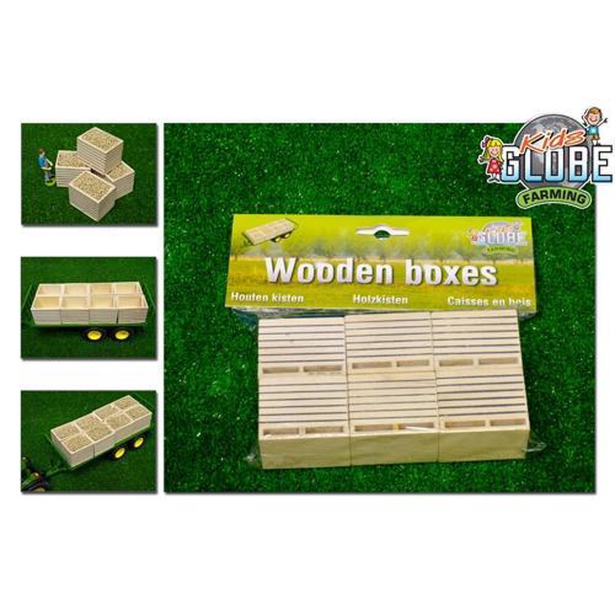 Aardappelkist Kids Globe 6 Stuks: Schaal 1:32