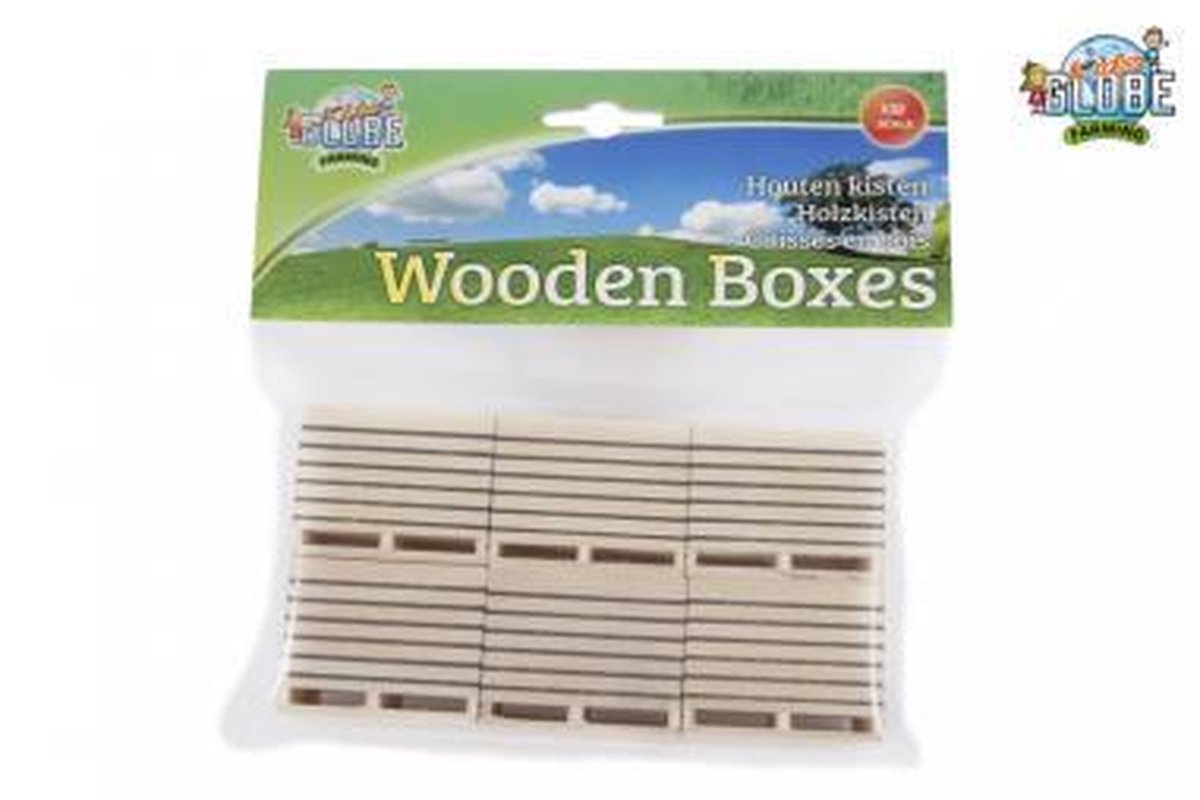 Aardappelkist Kids Globe 6 Stuks: Schaal 1:32