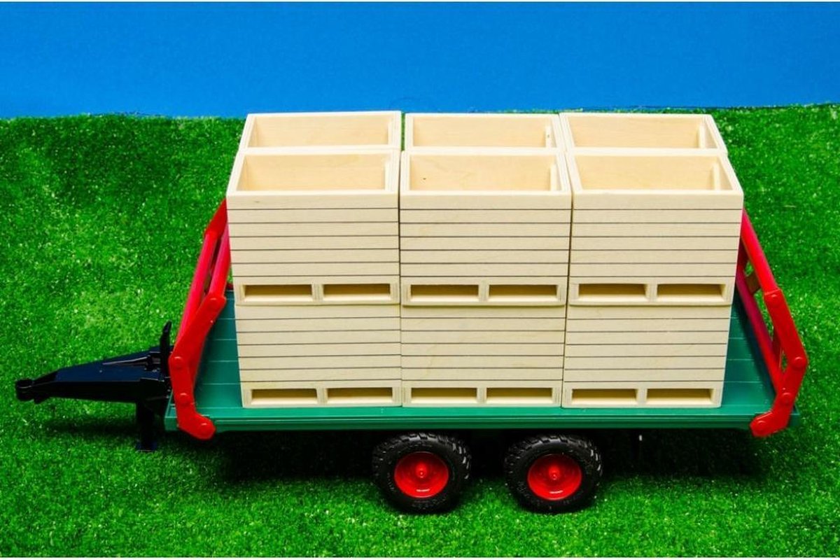 Aardappelkist Kids Globe 6 Stuks: Schaal 1:32