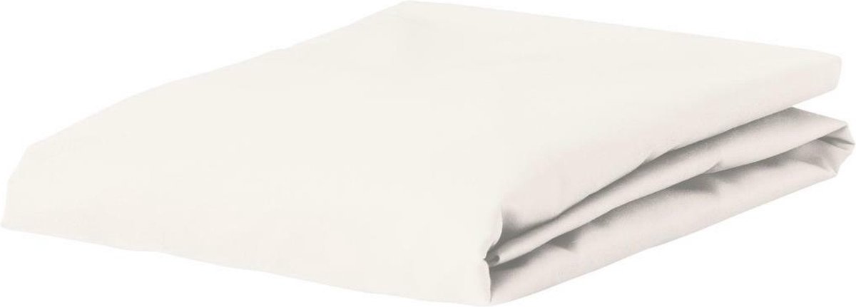 Essenza Premium Percale Katoen Hoeslaken Extra Hoog - 100% Percale Katoen - 1-persoons (90x220 Cm) - Oyster - Beige