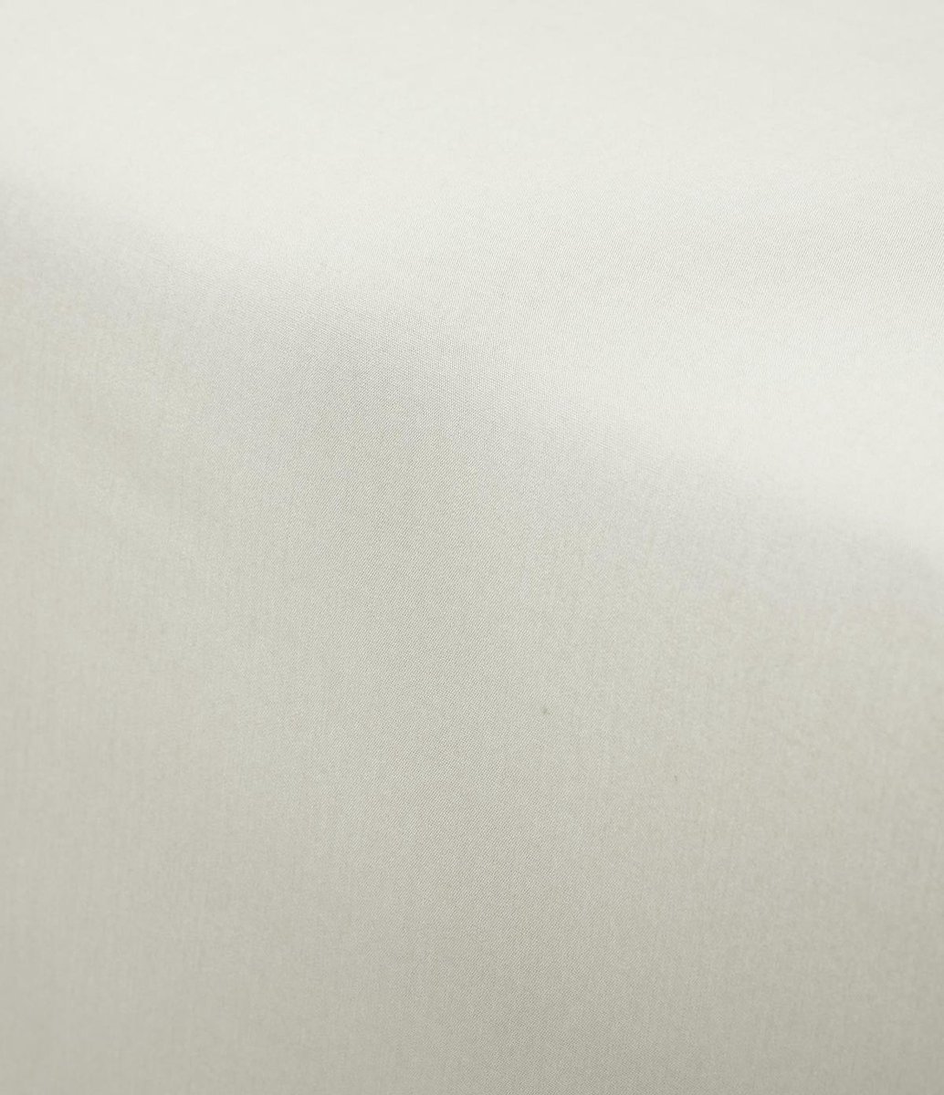 Essenza Premium Percale Katoen Hoeslaken Extra Hoog - 100% Percale Katoen - Lits-jumeaux (180x220 Cm) - Oyster - Beige
