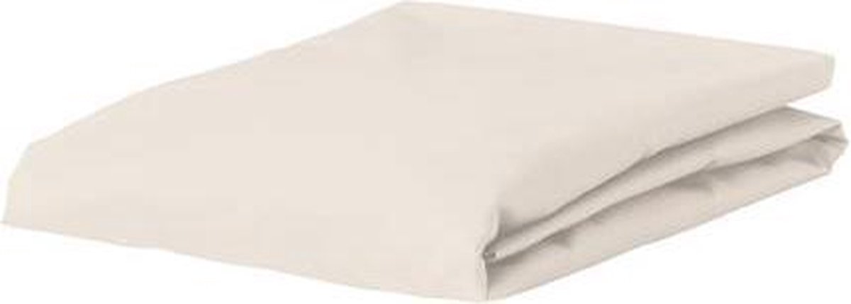 Essenza Premium Percale Katoen Hoeslaken Extra Hoog - 100% Percale Katoen - Lits-jumeaux (180x220 Cm) - Oyster - Beige