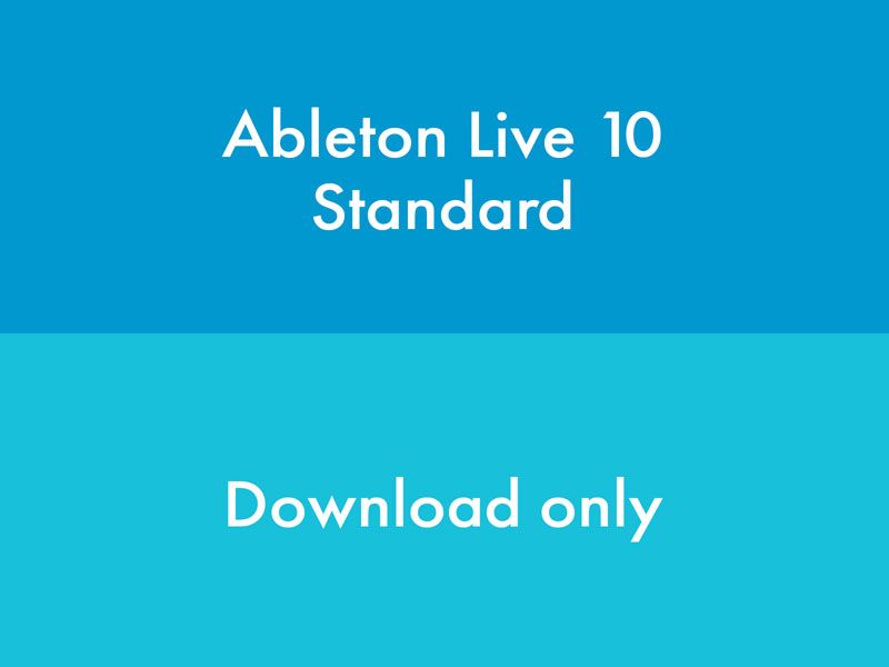 Ableton Live 10 Standard ESD upgrade van Live Intro