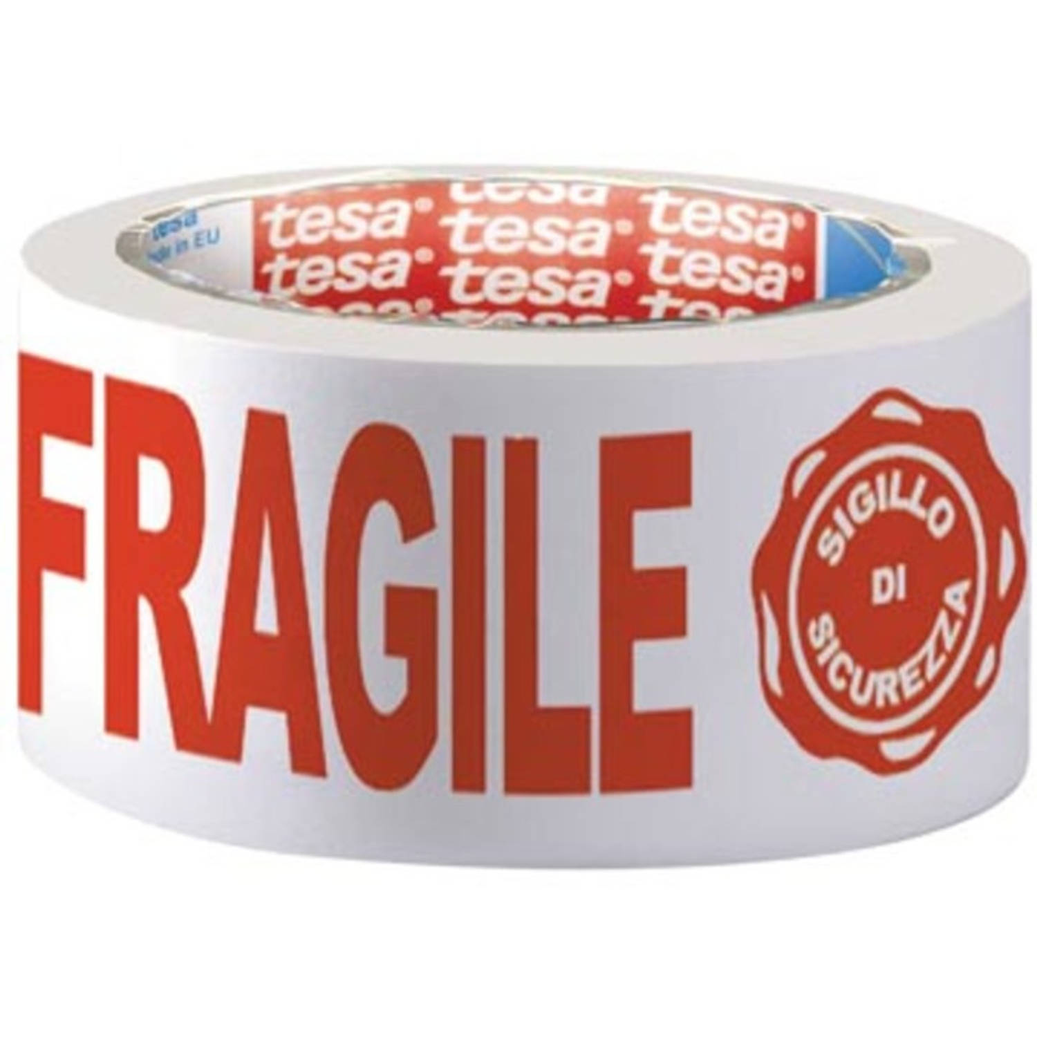 Tesa Verpakkingsplakband ""Fragile"", Ft 50 Mm X 66 M