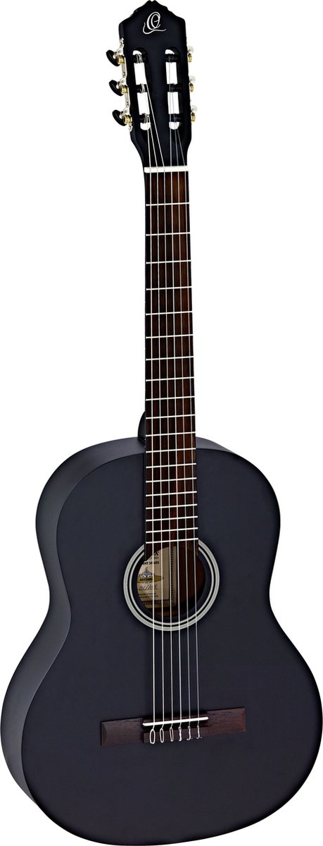 Ortega Student Series RST5M 4/4-formaat klassieke gitaar zwart