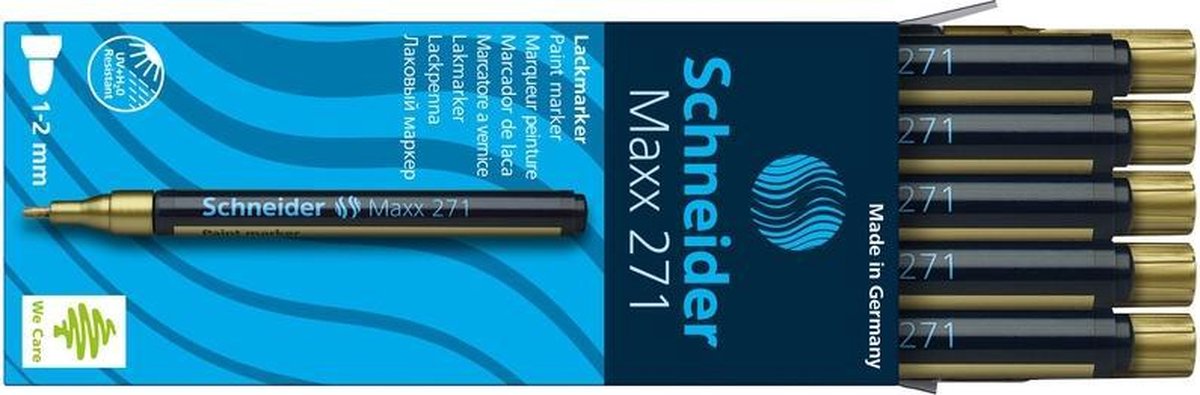 Schneider Electric Lakmarker Maxx 271 1-2 Mm - Goud
