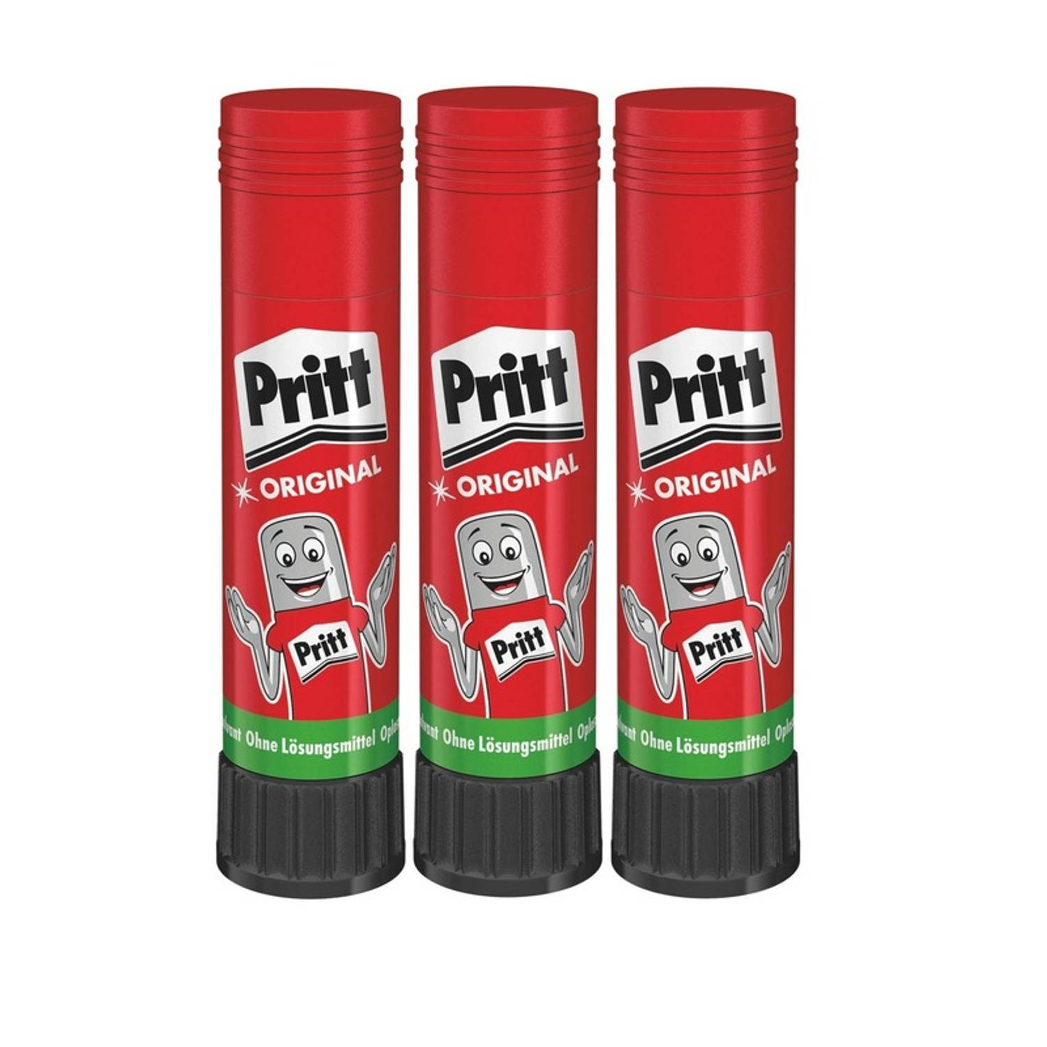 Pritt 3x Lijmstift - 11 Gr - Lijm - Wit