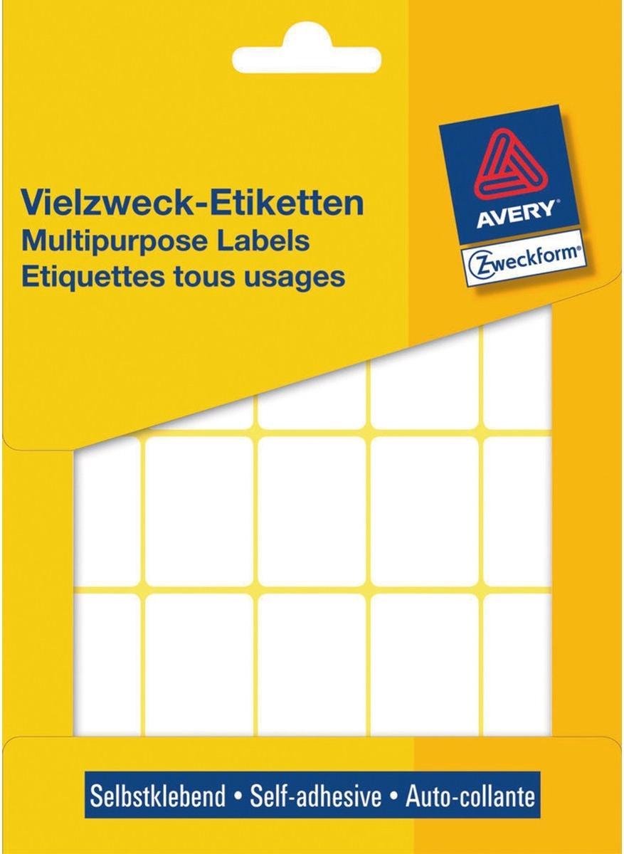 Averyte Etiketten Ft 32 X 23 Mm (B X H),560 Stuks - Wit