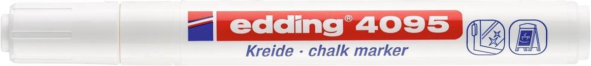 Edding Krijtmarker 4095 - Wit