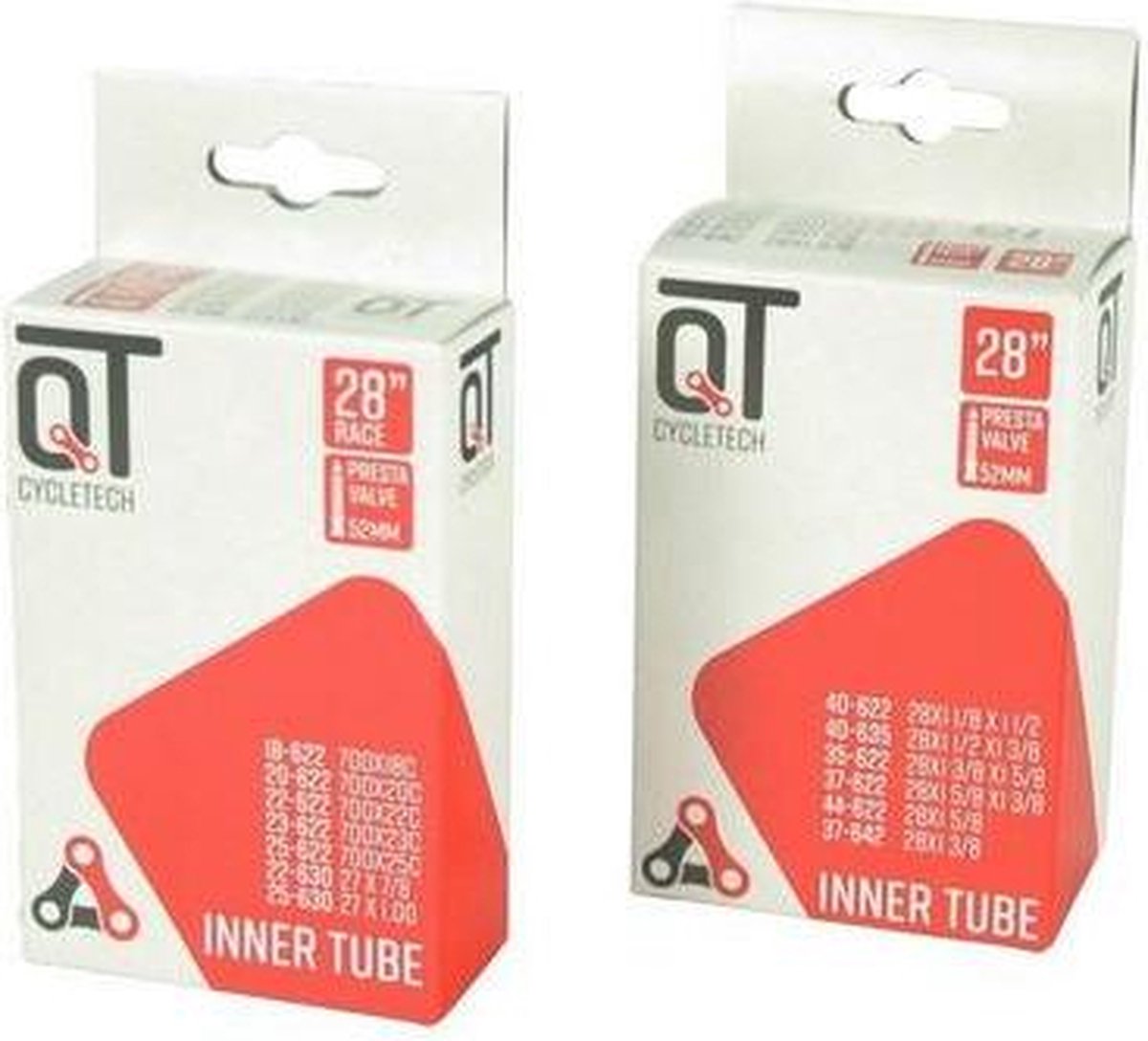 Cycle Tech Binnenband 27/28 Inch (28/32-622/630/635/642) Fv 40 Mm - Zwart