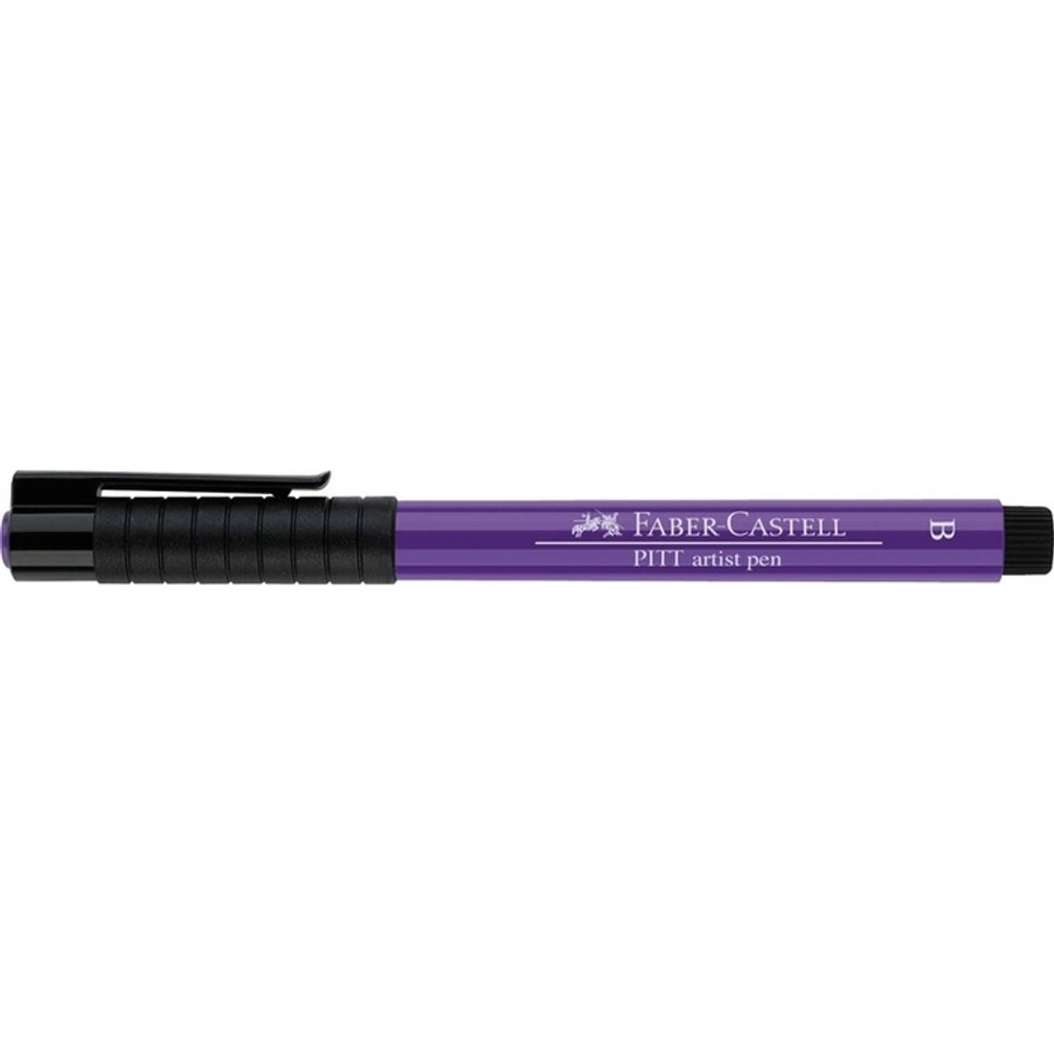 Faber Castell Tekenstift Faber-castell Pitt Artist Pen Brush 136 Purperviolet - Paars