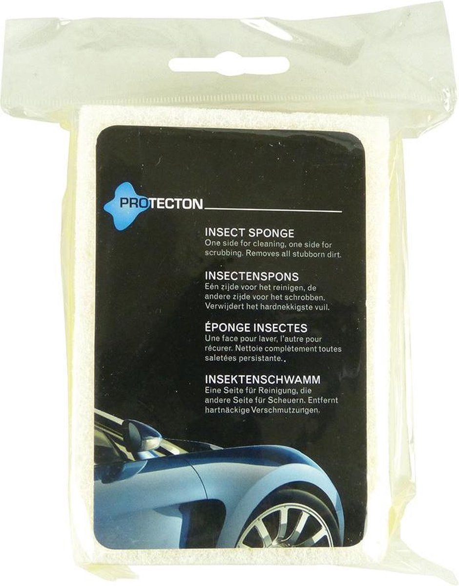 Protecton Insectenspons 12 X 8 X 4 Cm/wit - Geel